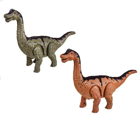 112 b - Игрушечный динозавр (Брахиозавр) с подсветкой, ходит, 112 b