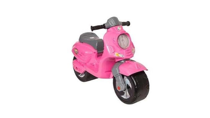 Фото товару Мотоцикл каталку (мотобайк), Скутер для катання Оріончик (рожевий), 502, Оріон 502 P
