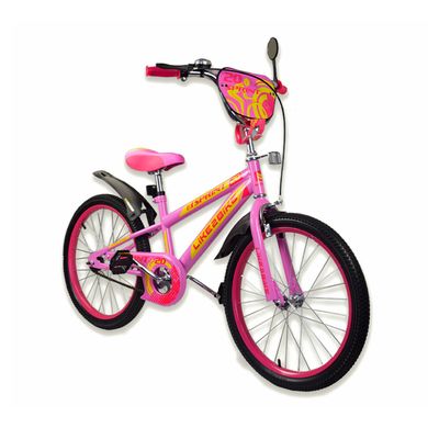 Фото- LIKE2BIKE  192031 Дитячий велосипед для дівчинки 20 дюймів (колір рожевий) у категорії Велосипеди