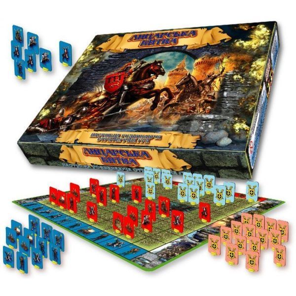 Настольная развивающая игра "Рыцарская битва", 20833