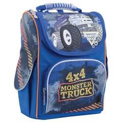 Фото- 1 Вересня 553296 Ранец (рюкзак) - каркасный школьный для мальчика - Машина джип Монстер, H-11 Monster Truck, 553296 в категории