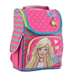 Фото товара - Ранец (рюкзак) - каркасный школьный для девочки розовый Барби, H-11 Barbie rose, 553275, 1 Вересня 553275