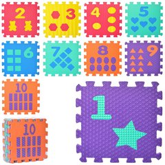 Фото товару Дитячий Килимок Мозаїка для підлоги EVA Цифри і форми, M 0375-1,  M 0375-1