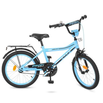Дитячий двоколісний велосипед (блакитний) 20 дюймів, Y20104, Profi Y20104