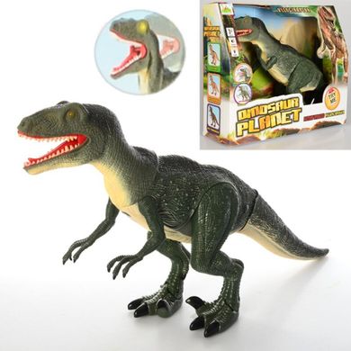 Игрушка динозавр 53 см ходит, звуковые и световые эффекты, Dino World, Животные динозавр RS6128