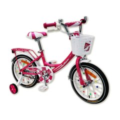 Велосипеды  - фото Детский велосипед для девочки 16 дюймов (цвет розовый), 201601