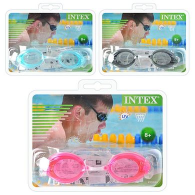 Фото-  55684 Дитячі окуляри для плавання та пірнання Intex в асортименті у категорії Ласти, маски, трубки і окуляри для пірнання