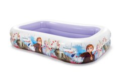 Надувные бассейны   - фото Детский надувной бассейн прямоугольный с героями мультфильма "Фроузен"
