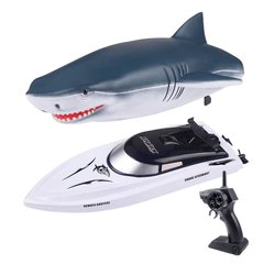 Катера на радиоуправлении - фото Катер радіокерований 2 в 1 - з чохлом акули  - замовити за низькою ціною Катера на радиоуправлении в інтернет магазині іграшок Сончік