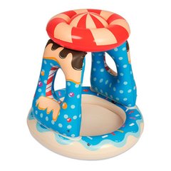 Фото товару Дитячий надувний басейн з навісом у вигляді карамельного грибочка, Besteway 52270