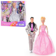 Набор кукол - жених и невеста с аксессуарами - Defa 20991