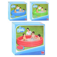 Надувні басейни - фото Дитячий круглий надувний басейн, на 480 літрів  - замовити за низькою ціною Надувні басейни в інтернет магазині іграшок Сончік