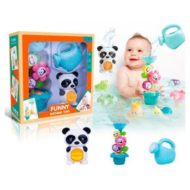 Фото-  6605 Набір для купання малюків з пандою і водоспадом, 6605 у категорії Іграшки для ванної та купання