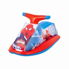 Фото товара - Детский надувной плотик - скутер Спайдермен Машина, размер 89 х 46 см, 98012, INTEX 98012