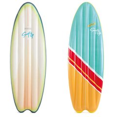 Надувний матрац - плотик для підлітків та дорослих у вигляді дошки для серфінгу, INTEX 58152