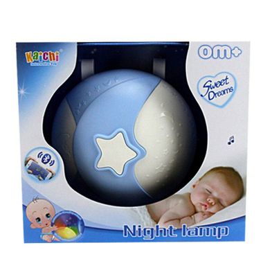 Фото товару Нічник дитячий музичний - Підвіска на ліжечко, Bluetooth (з блютус), SDслот, 999-306BG,  999-306BG