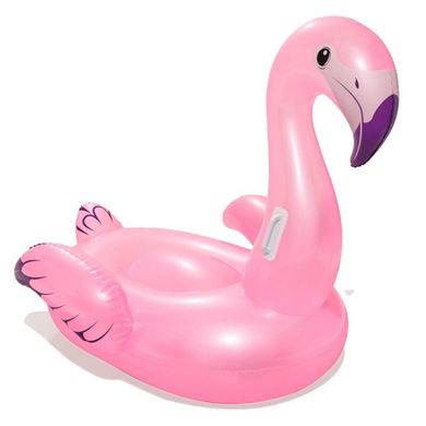 Детский надувной плотик - Фламинго, размер 127-127см см, bestway 41122