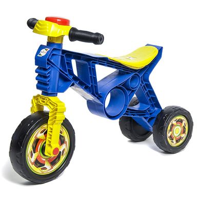 Фото товару Пластиковий біговел - мотоцикл - для катання малюків - з трьома колесами, Оріон 171