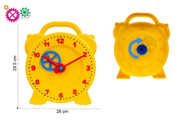 Фото товару Розвиваюча навчальна іграшка для малюків - годинник, Україна, 7914, ТехноК 7914