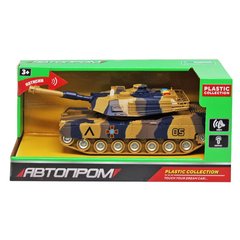 Моделі машинок - фото Модель іграшкового танка - зі звуковими та світловими ефектами - символіка ЗСУ  - замовити за низькою ціною Моделі машинок в інтернет магазині іграшок Сончік