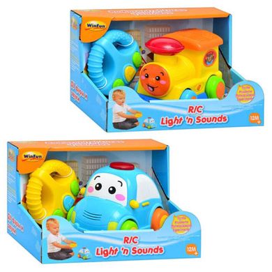 Фото-  9201 NL  Радіокеровані моделі для малюків Машинка або Паровозик, WinFun H 9201 NL у категорії Іграшки для малюків (2-5 років)