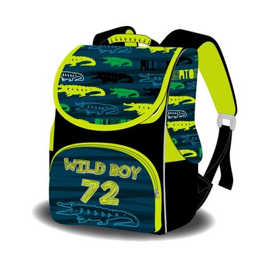 Ранець (ортопедичний шкільний рюкзак) - для хлопчика - крокодили, Space 988838
