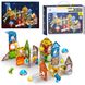 Kids Bricks   3300 2 - Магнитный конструктор с лабиринтом, прозрачными блоками и дополнительной подсветкой