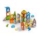 Kids Bricks   3300 2 - Магнитный конструктор с лабиринтом, прозрачными блоками и дополнительной подсветкой