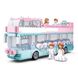 Конструктор из серии Girls dream - свадебный автобус, 379 деталей, Sluban M38-B0769