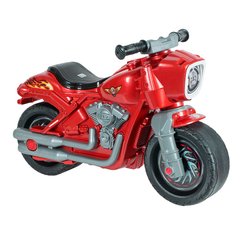Мототобайк (красный) для катания малышей- реалистичная модель каталки для мальчиков от 4 лет, Орион 504 R