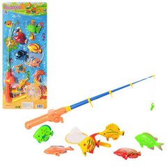 Рыбалка детская - фото Детская рыбалка, удочка магнитная, сачок и 6 рыбок