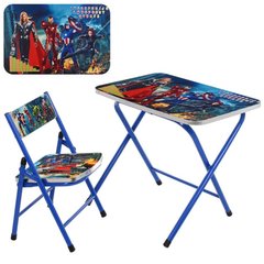 Детская мебель - фото Набор детской складной мебели для мальчика - отряд Мстителей