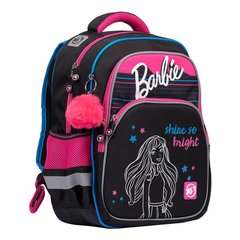 Рюкзаки для подростков - фото  Рюкзак подростковый - YES - "Barbie" в черном цвете