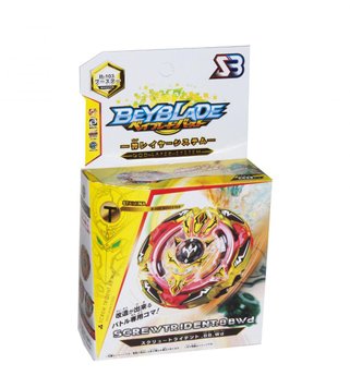 B-103 - BEYBLADE Бей блейд з металевим диском і пусковим держаком, Скрю Трайдент, 4 сезон, B-102