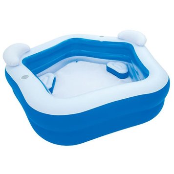 Besteway 54153 - Надувний басейн для дітей (від 6 років) з надувними подушками для сидіння