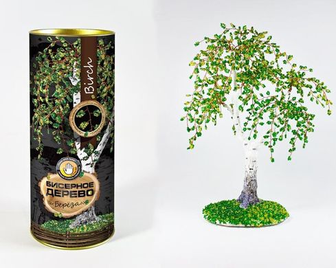 Фото товара - Набор для творчества Бисерное дерево своими руками, микс видов, Украина, Danko Toys ДТ-ОО-09-38