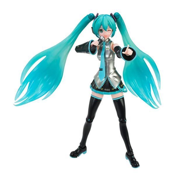 Сборная фигурка Hatsune Miku Blokees - динамичная модель Vocaloid для коллекционирования -   73502 - изображение