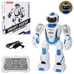 ND601 - Розумний Робот Смарт 35 см на радіоуправлінні, Smart Agent, ходить, танцює, звук (англ), реагує на руку