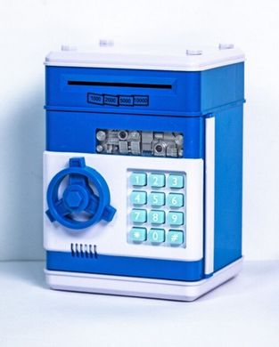 Фото-  1511 Скарбничка сейф з кодовим замком, дитячий сейф з приймачем купюр і монет  у категорії Скарбнички