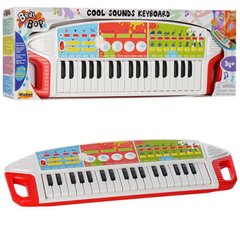 WinFun 2509-NL - Детский музыкальный центр - синтезатор на 37 клавиш, запись,на батарейках, WinFun 2509-NL