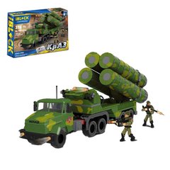 Конструктор - игрушечная версия ПВО - на вооружении ВСУ - 373 элемента, Iblock  PL-921-470 *