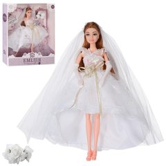 Фото товара - Кукла - невеста, шарнирная из серии Эмилия, Limo Toy M 5643
