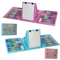 Карандаши, краски, фломастеры - фото Набор для рисования с мольбертом - карандаши, фломастеры, краски, для мальчиков и для девочек