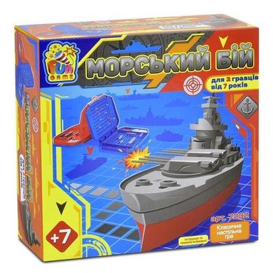 Настольная развивающая игра Морской бой, Fun Game 7232