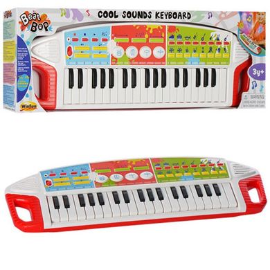Фото товару Дитячий музичний центр - синтезатор на 37 клавіш, запис, на батарейках, WinFun 2509-NL, WinFun 2509-NL