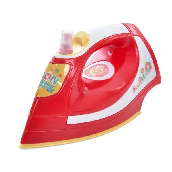 Дитяча іграшкова праска 20 см зі звуком, світлом та бризками води - Limo Toy 7931 - зображення
