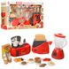 Детский Игровой набор кухонной бытовой техники, тостер, продукты, музыка, свет, 2 вида, 979-25-26