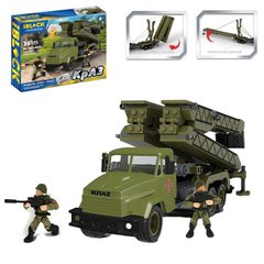 Конструктор - игрушечная версия военной машины для наведения мостов - на вооружении ВСУ - 361 элемент , Iblock  PL-921-469