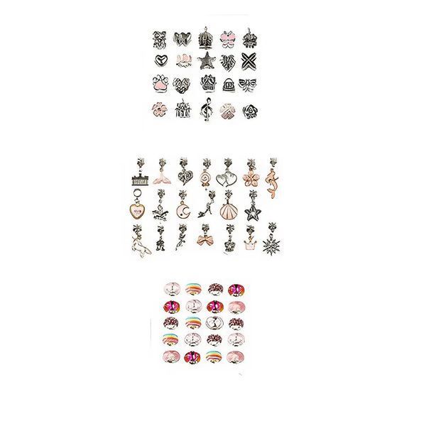 Скринька із намистинами та аксесуарами для створення браслетів -  83024 - зображення