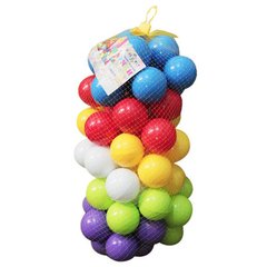 Кульки для бассейнів - фото Кульки ігрові для наметів, сухих басейнів 02-418 на 80 мм 60 штук  - замовити за низькою ціною Кульки для бассейнів в інтернет магазині іграшок Сончік